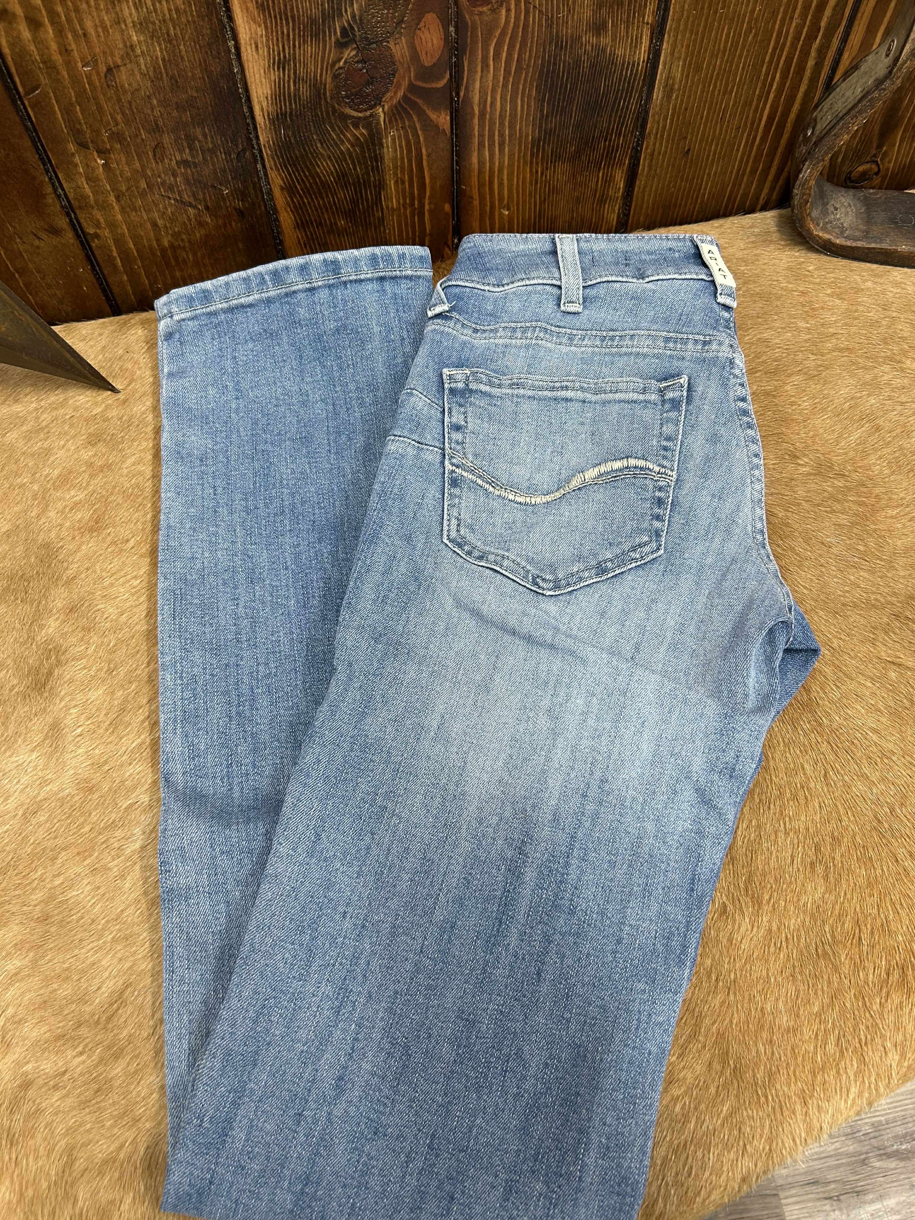 Women's Ariat Mid Rise Alessia Straight Leg Jean-Women's Denim-Ariat-Lucky J Boots & More, Women's, Men's, & Kids Western Store Located in Carthage, MO