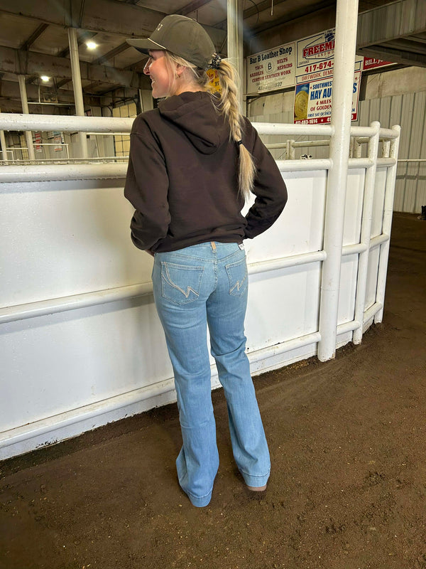 Women's Ariat Giovana Slim Leg Trouser Jean-Women's Denim-Ariat-Lucky J Boots & More, Women's, Men's, & Kids Western Store Located in Carthage, MO