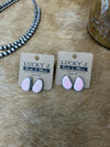 Halo Earrings-Earrings-LJ Turquoise-Lucky J Boots & More, Women's, Men's, & Kids Western Store Located in Carthage, MO