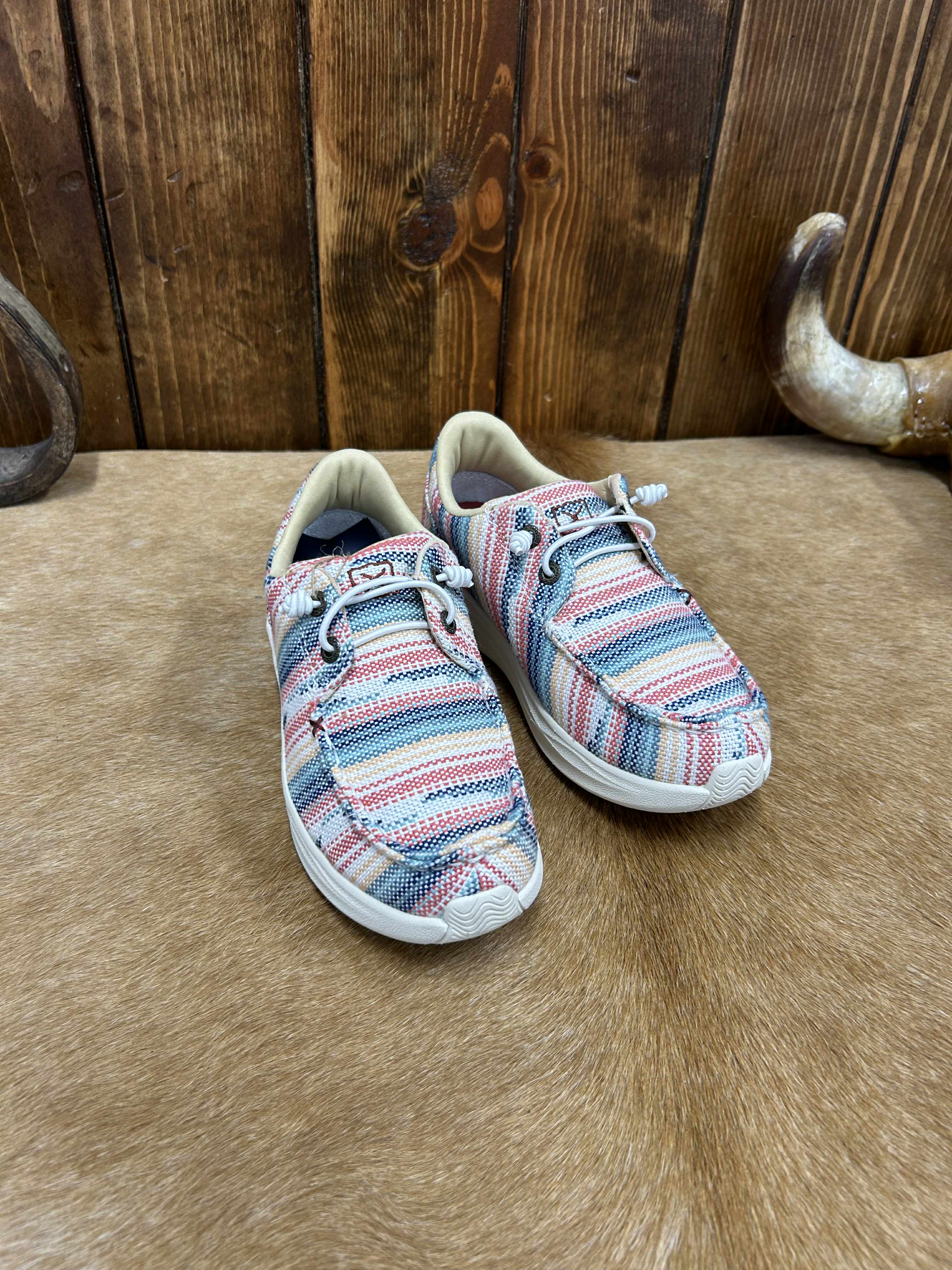 Kid's Twisted X Feather X Serape Shoes-Kids Casual Shoes-Twisted X Boots-Lucky J Boots & More, Women's, Men's, & Kids Western Store Located in Carthage, MO