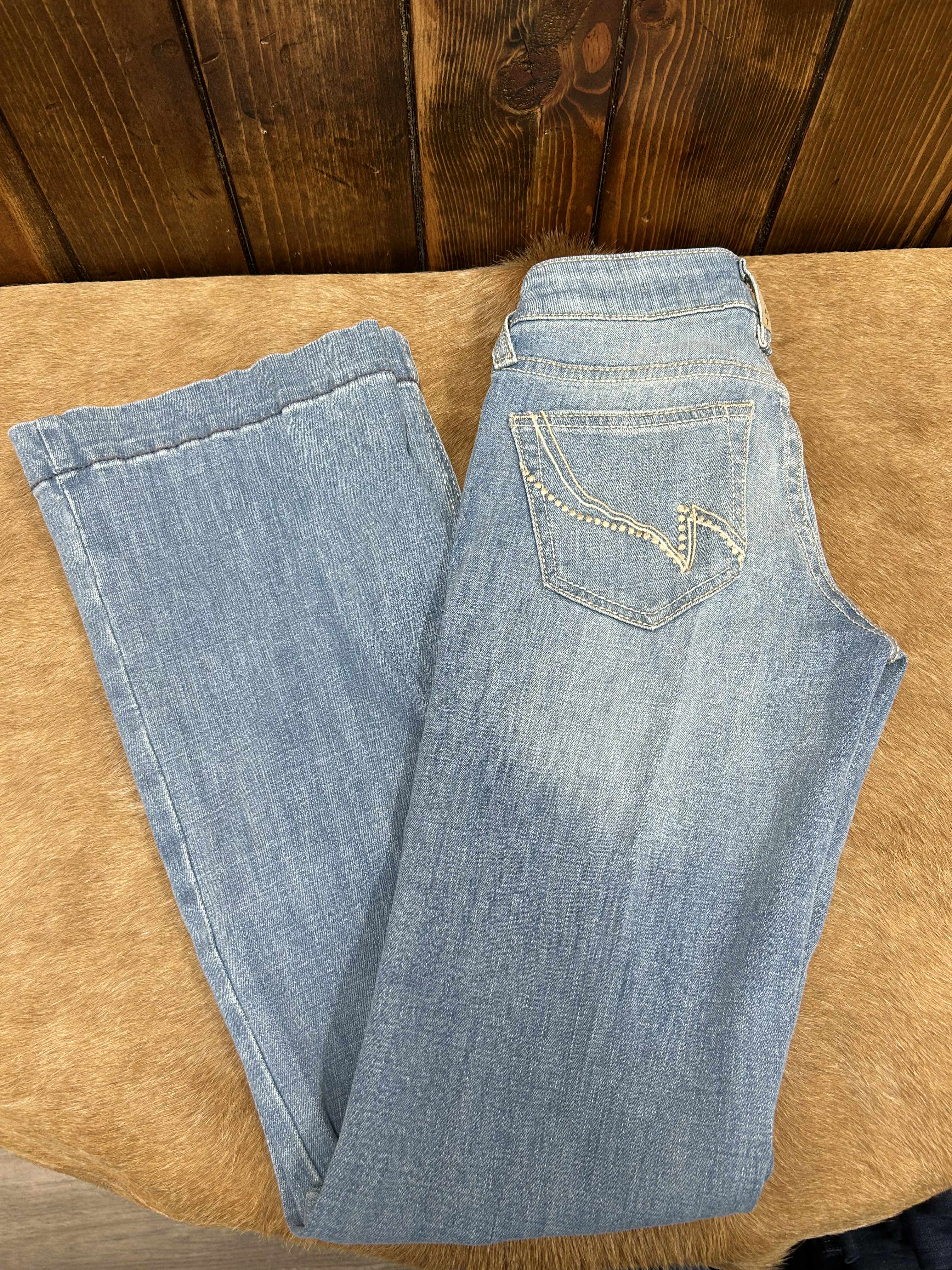 Women's Ariat Giovana Slim Leg Trouser Jean-Women's Denim-Ariat-Lucky J Boots & More, Women's, Men's, & Kids Western Store Located in Carthage, MO