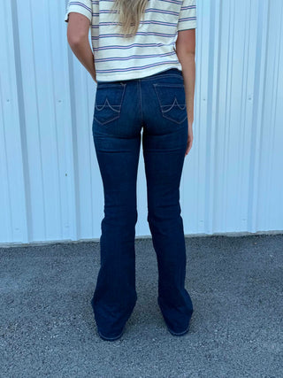 Women's Ariat Ultra Stretch Perfect Rise Katie Flare Jean