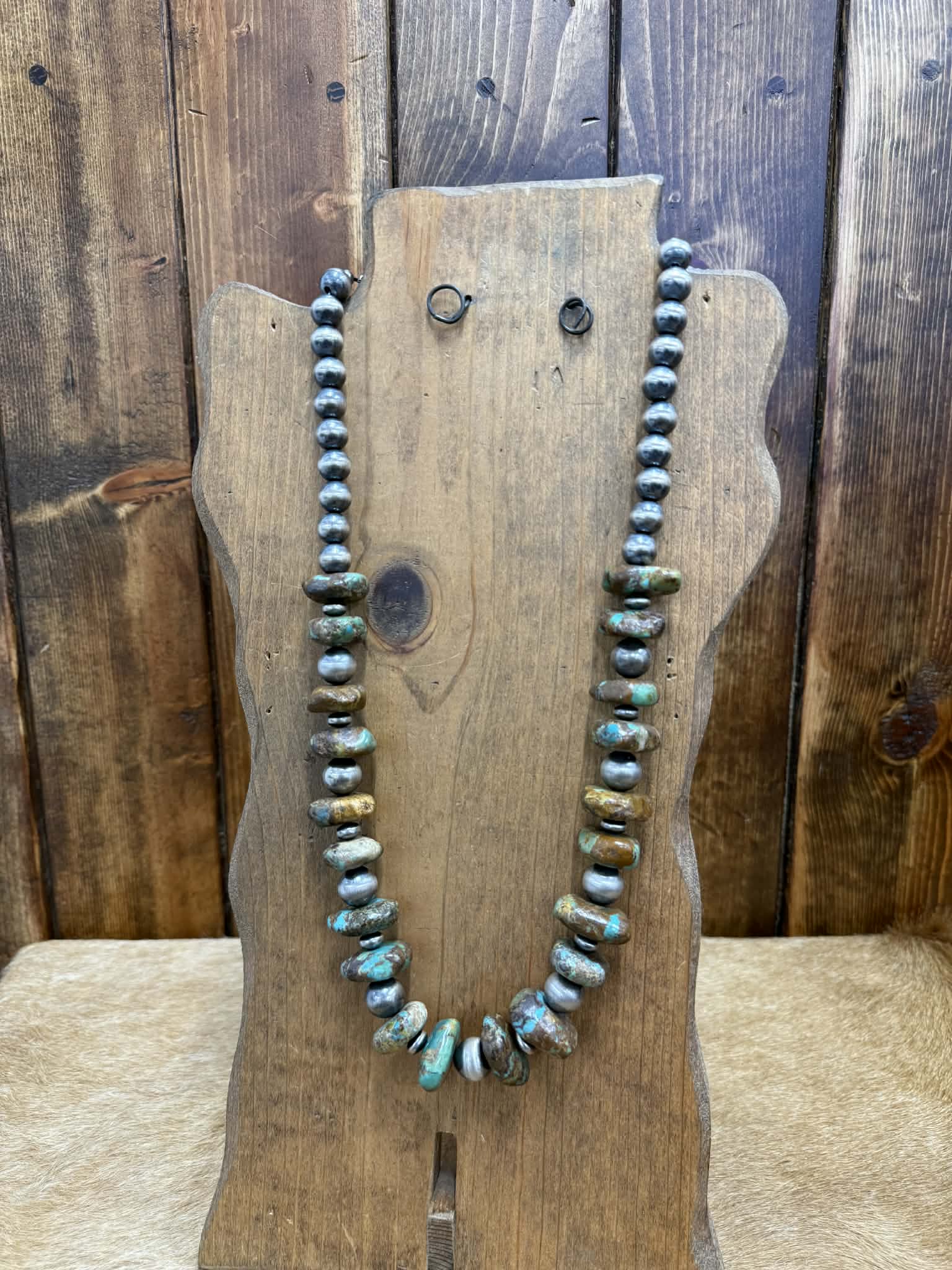 Genevieve Necklace-Necklaces-LJ Turquoise-Lucky J Boots & More, Women's, Men's, & Kids Western Store Located in Carthage, MO
