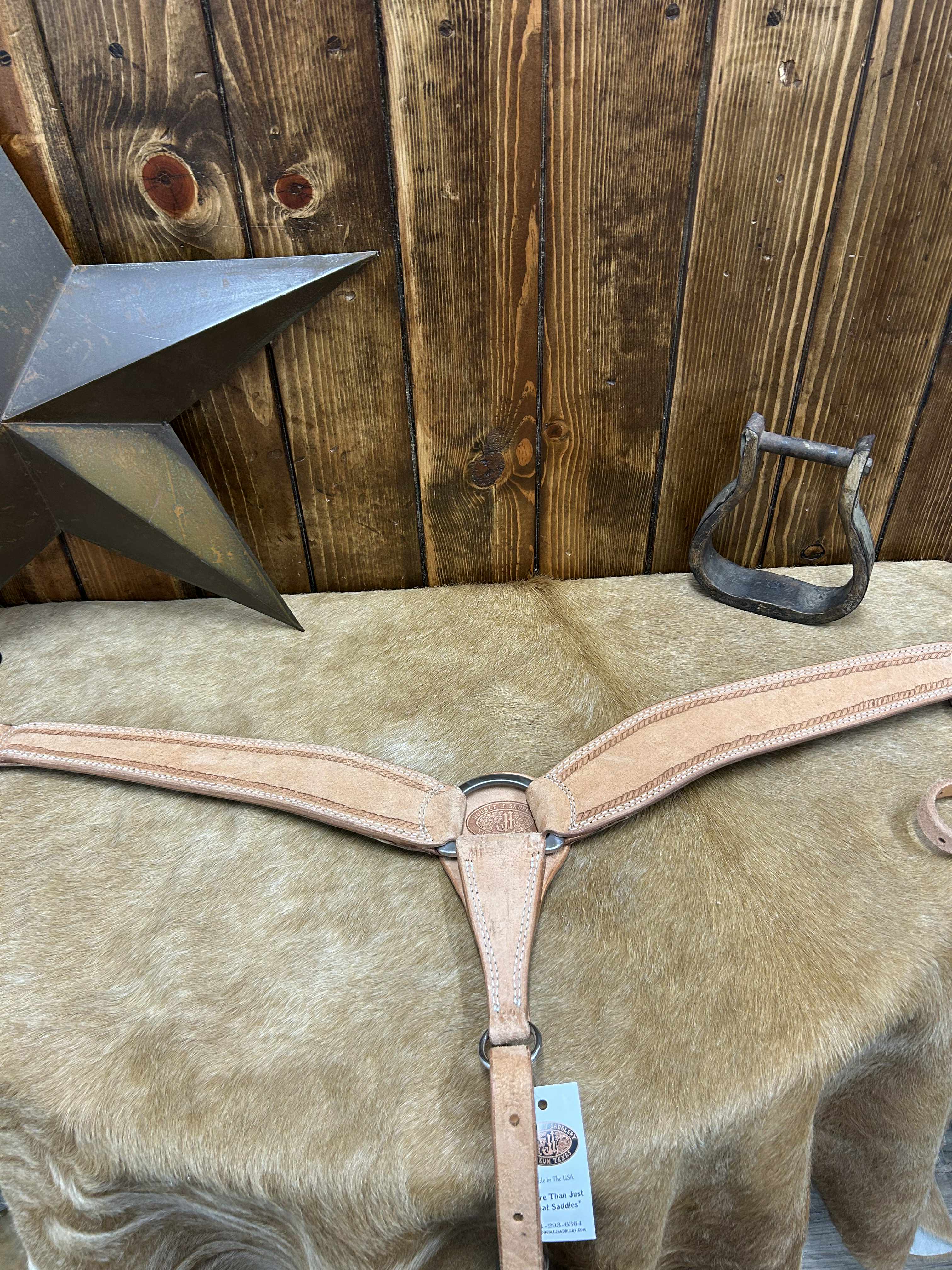 Double J Breast Collars-Breast Collar-DOUBLE J SADDLERY-Lucky J Boots & More, Women's, Men's, & Kids Western Store Located in Carthage, MO