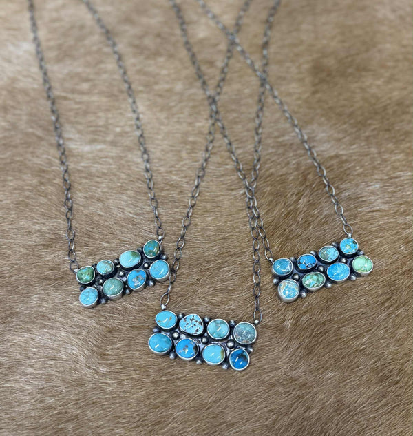 Lindie Necklace-Necklaces-LJ Turquoise-Lucky J Boots & More, Women's, Men's, & Kids Western Store Located in Carthage, MO