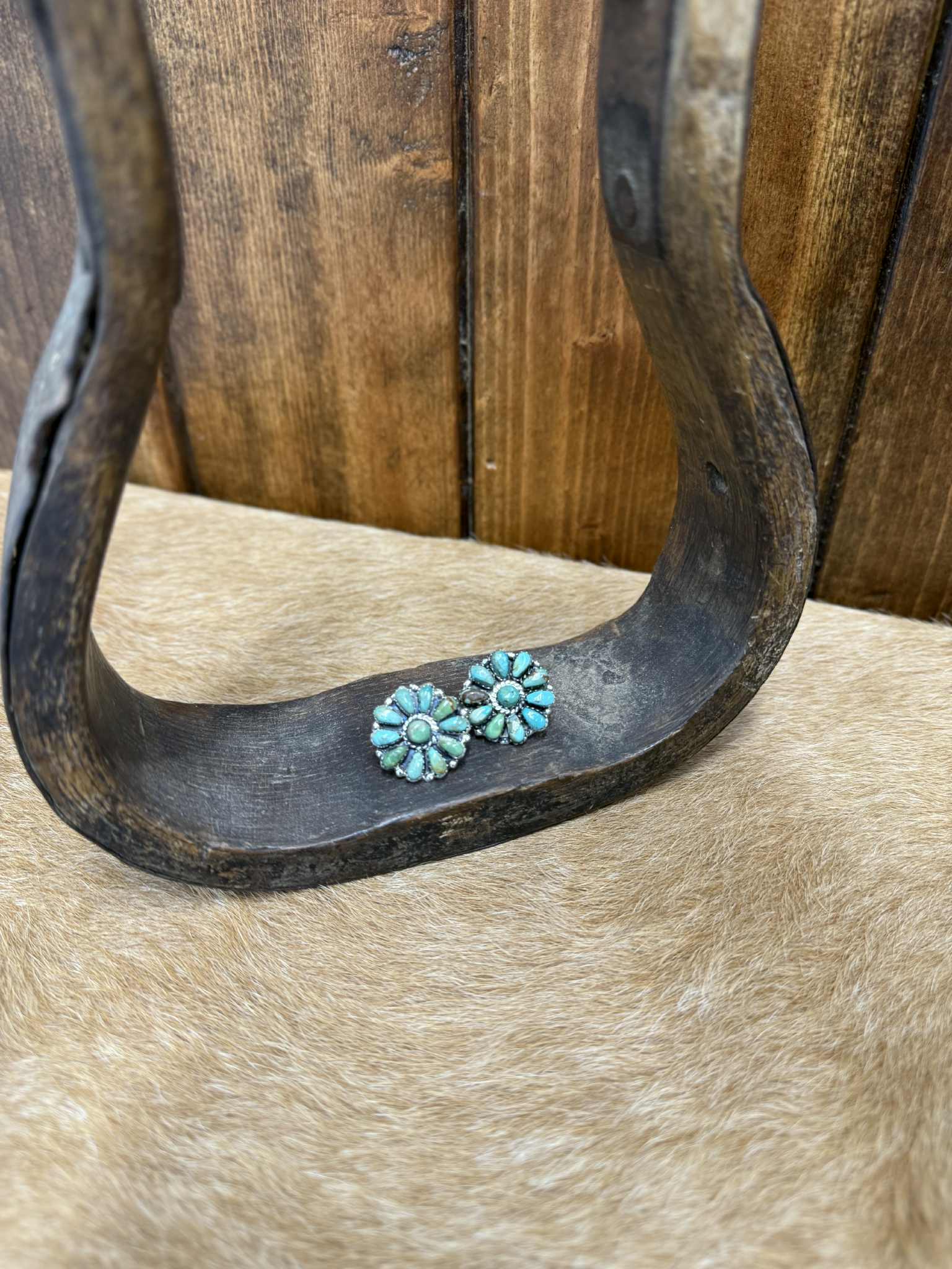 Sutton Earrings-Earrings-LJ Turquoise-Lucky J Boots & More, Women's, Men's, & Kids Western Store Located in Carthage, MO