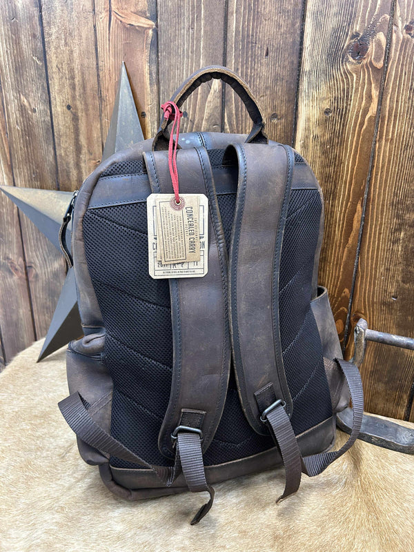 STS Cowhide Whitness Backpack-Backpacks-Carrol STS Ranchwear-Lucky J Boots & More, Women's, Men's, & Kids Western Store Located in Carthage, MO