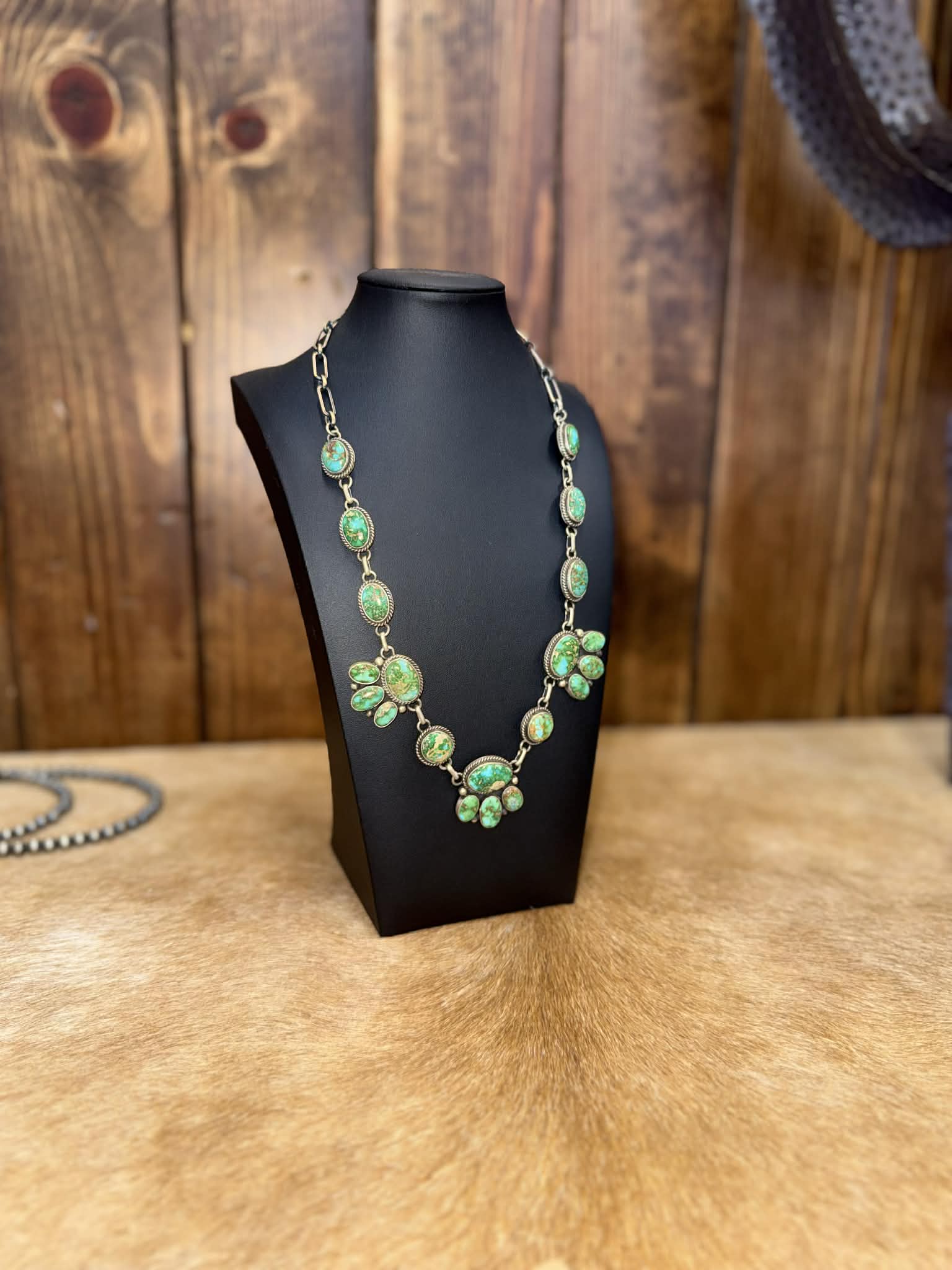 Ellie Necklace Set-Necklaces-LJ Turquoise-Lucky J Boots & More, Women's, Men's, & Kids Western Store Located in Carthage, MO