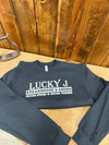 LJ Bella Heavyweight Crew Neck-Sweatshirts-The Dugout-Lucky J Boots & More, Women's, Men's, & Kids Western Store Located in Carthage, MO