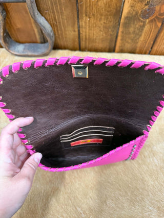 Kurtmen Barbie Pink Clutch