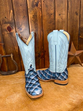 Women's Macie Bean Sky Blue Big Bass Boot