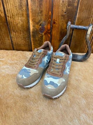 Women's Roper Brown Camo Giddy Up Shoes