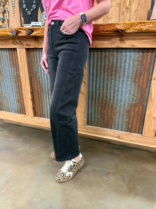 Women's Vervet Hannah High Rise Barrel Jean-Women's Denim-Flying Monkey-Lucky J Boots & More, Women's, Men's, & Kids Western Store Located in Carthage, MO