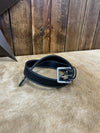 Texas Saddlery Black Waffle Belt-Belts-Texas Saddlery-Lucky J Boots & More, Women's, Men's, & Kids Western Store Located in Carthage, MO