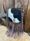 STS Indie Cowhide Brown Saddle Bag-Crossbody bag-Carrol STS Ranchwear-Lucky J Boots & More, Women's, Men's, & Kids Western Store Located in Carthage, MO