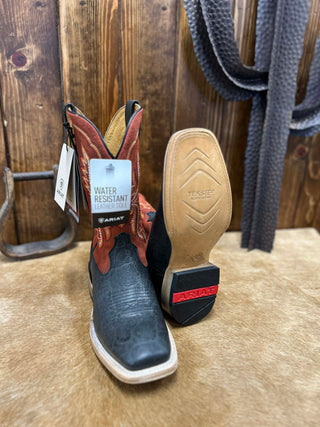 Men's Ariat Preston Black Elephant Boot-Men's Boots-Ariat-Lucky J Boots & More, Women's, Men's, & Kids Western Store Located in Carthage, MO