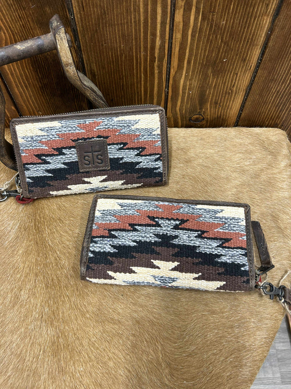 STS Guadalupe Serape Bifold Wallet-Wallets-Carrol STS Ranchwear-Lucky J Boots & More, Women's, Men's, & Kids Western Store Located in Carthage, MO