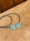 Mckenna Earrings-Earrings-LJ Turquoise-Lucky J Boots & More, Women's, Men's, & Kids Western Store Located in Carthage, MO