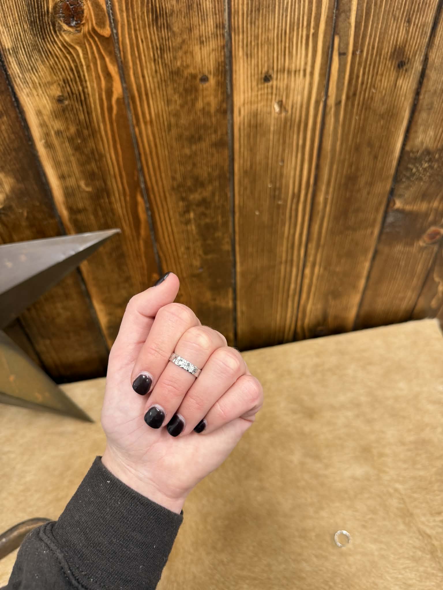 Hammered Cuff Rings-Rings-LJ Fashion Jewelry-Lucky J Boots & More, Women's, Men's, & Kids Western Store Located in Carthage, MO