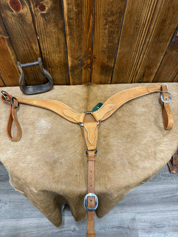 Berlin Leather Breast Collars-Breast Collar-Berlin Leather-Lucky J Boots & More, Women's, Men's, & Kids Western Store Located in Carthage, MO