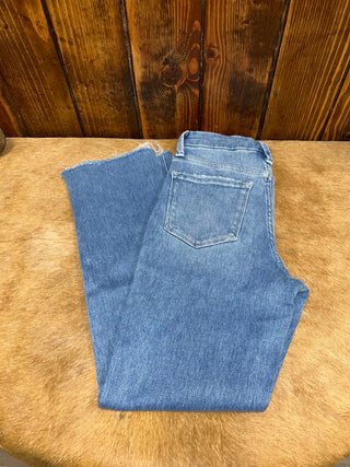 Women's Flying Monkey Gianna High Rise Slim Straight Jean-Women's Denim-Flying Monkey-Lucky J Boots & More, Women's, Men's, & Kids Western Store Located in Carthage, MO