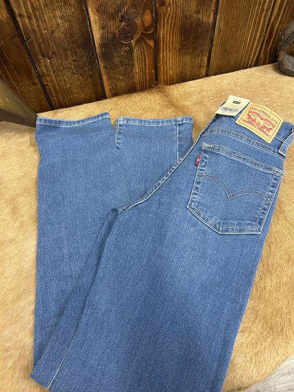 Women's Levi's 724 High Rise Slim Straight Jean-Women's Denim-Levi's-Lucky J Boots & More, Women's, Men's, & Kids Western Store Located in Carthage, MO