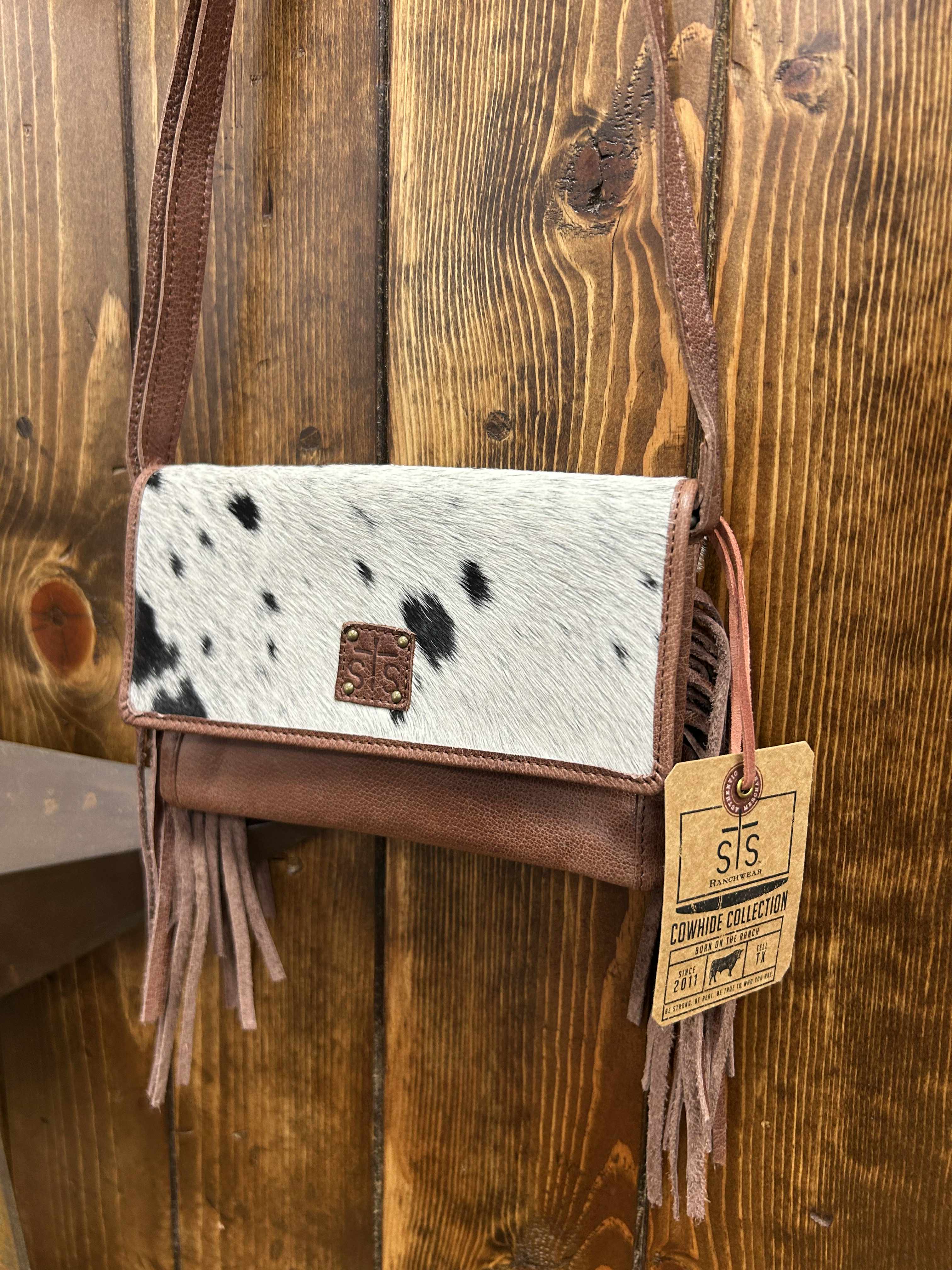 STS Indie Cowhide Harper Crossbody Bag-Crossbody bag-Carrol STS Ranchwear-Lucky J Boots & More, Women's, Men's, & Kids Western Store Located in Carthage, MO