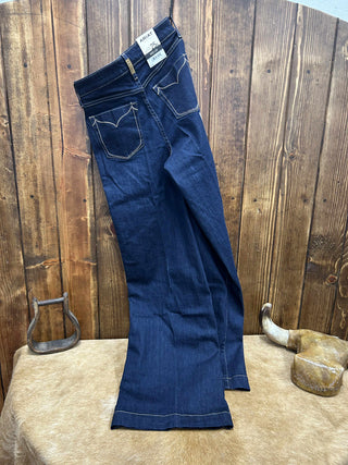 Women's Ariat Veronica Ultra High Rise Wide Leg Jean-Women's Denim-Ariat-Lucky J Boots & More, Women's, Men's, & Kids Western Store Located in Carthage, MO