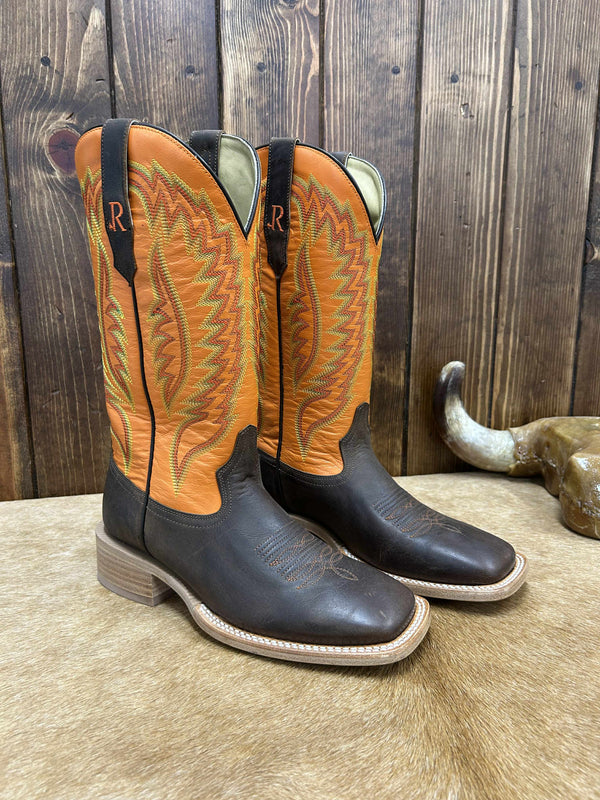 Men's R. Watson Brown Goat Boot-Men's Boots-R. Watson-Lucky J Boots & More, Women's, Men's, & Kids Western Store Located in Carthage, MO