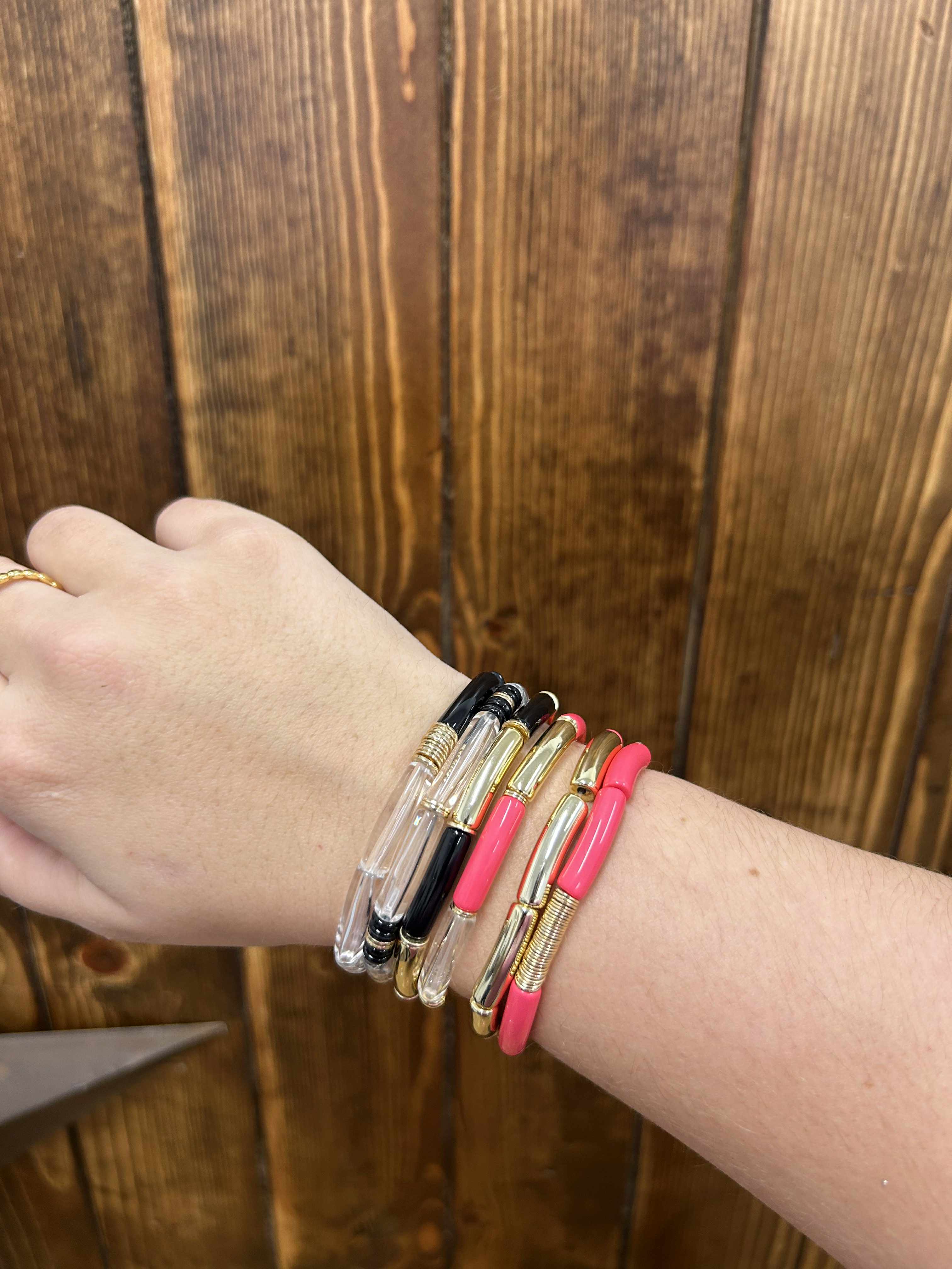 Gold Small Color Bracelets-Bracelets-LJ Fashion Jewelry-Lucky J Boots & More, Women's, Men's, & Kids Western Store Located in Carthage, MO