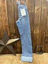 Hidden Gracyn High Rise Straight Leg Cuff Jean-Women's Denim-HIDDEN-Lucky J Boots & More, Women's, Men's, & Kids Western Store Located in Carthage, MO