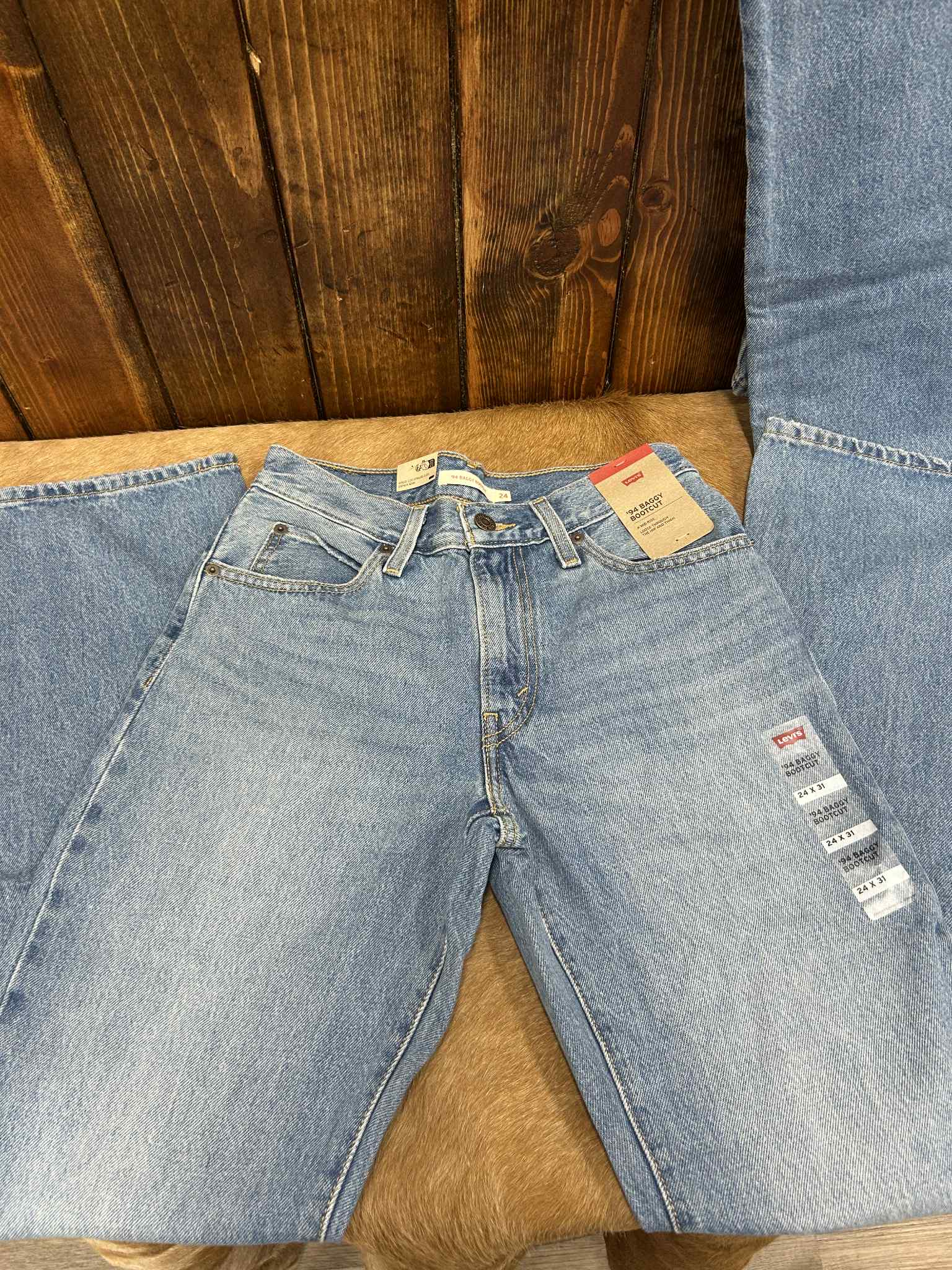 Women's Levi's '94 Baggy Boot Cut Jean-Women's Denim-Levi's-Lucky J Boots & More, Women's, Men's, & Kids Western Store Located in Carthage, MO