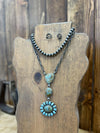 Paloma Necklace-Necklaces-LJ Turquoise-Lucky J Boots & More, Women's, Men's, & Kids Western Store Located in Carthage, MO