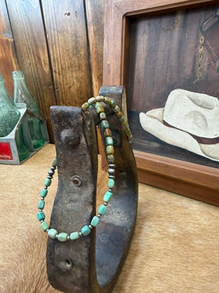 Turquoise Jewelry, Navajo Pearls, Southwestern Necklace, Artisan Handcrafted Jewelry, Boho Western Style, Multi-Stone Necklace, Native American Inspired, Western Accessories.