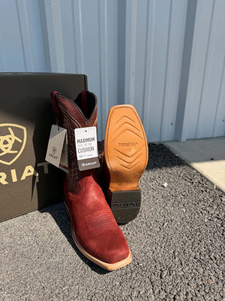 Men's Ariat Futurity Cashout Tuscan Red Boot