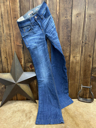 Women's Ariat Perfect Rise Bessie Slim Trouser Jean-Women's Denim-Ariat-Lucky J Boots & More, Women's, Men's, & Kids Western Store Located in Carthage, MO