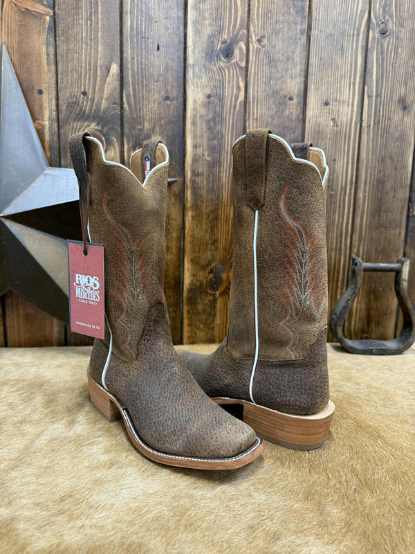 Men's Rios of Mercedes Boar Havanah Boot-Men's Boots-Rios of Mercedes-Lucky J Boots & More, Women's, Men's, & Kids Western Store Located in Carthage, MO