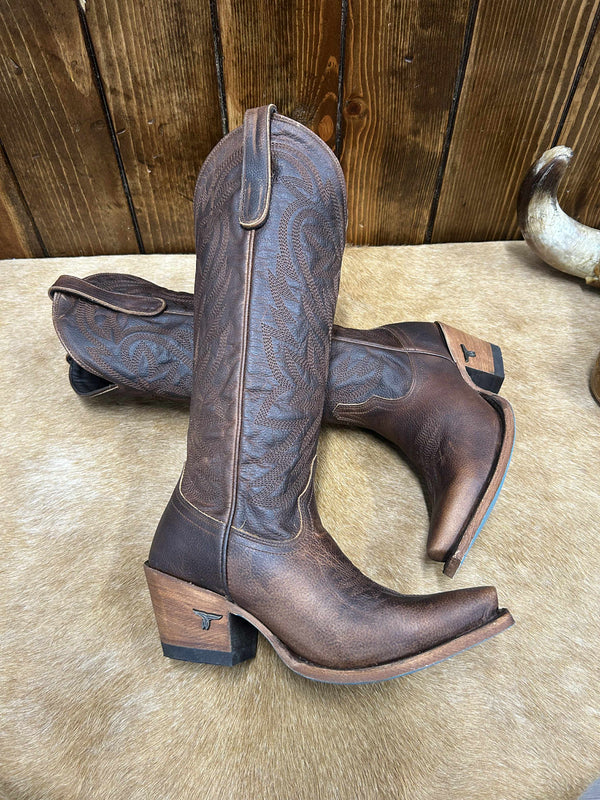 Women's Lane Smokeshow Cognac Boot-Women's Boots-Lane Boots-Lucky J Boots & More, Women's, Men's, & Kids Western Store Located in Carthage, MO