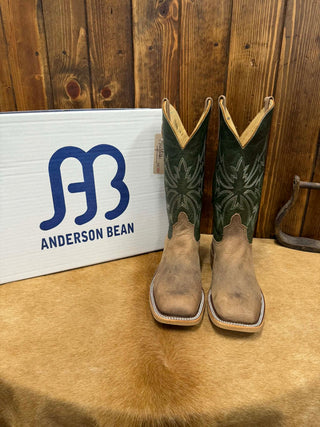 Men's Anderson Bean Sand Angry Elk Boot-Men's Boots-Anderson Bean-Lucky J Boots & More, Women's, Men's, & Kids Western Store Located in Carthage, MO