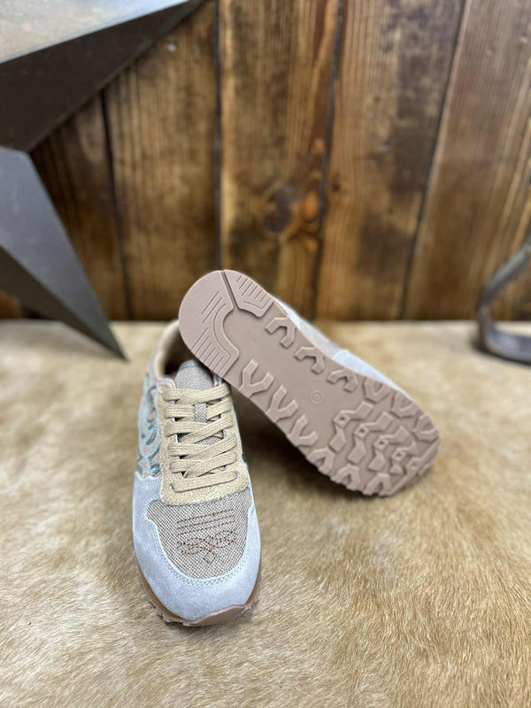 Women's Roper Tan Giddy Up Shoes-Women's Casual Shoes-Karman-Lucky J Boots & More, Women's, Men's, & Kids Western Store Located in Carthage, MO