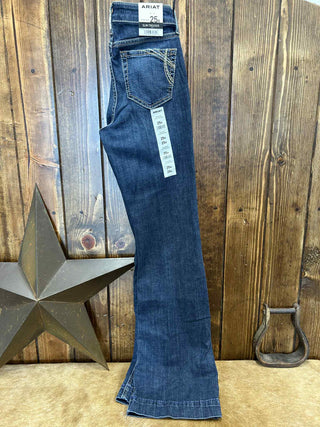 Women's Ariat Naz High Rise Slim Trouser Jean-Women's Denim-Ariat-Lucky J Boots & More, Women's, Men's, & Kids Western Store Located in Carthage, MO