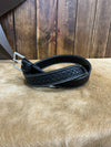 Texas Saddlery Black Waffle Belt-Belts-Texas Saddlery-Lucky J Boots & More, Women's, Men's, & Kids Western Store Located in Carthage, MO