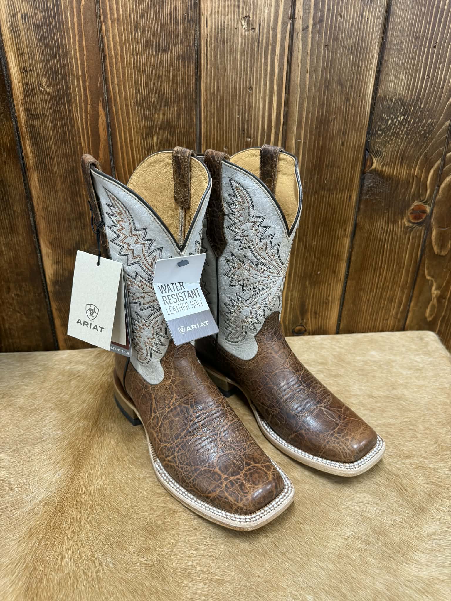 Men's Ariat South Forth Adobe Clay Boot-Men's Boots-Ariat-Lucky J Boots & More, Women's, Men's, & Kids Western Store Located in Carthage, MO