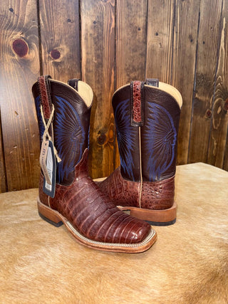 Women's Anderson Bean Tobacco Caiman Boot
