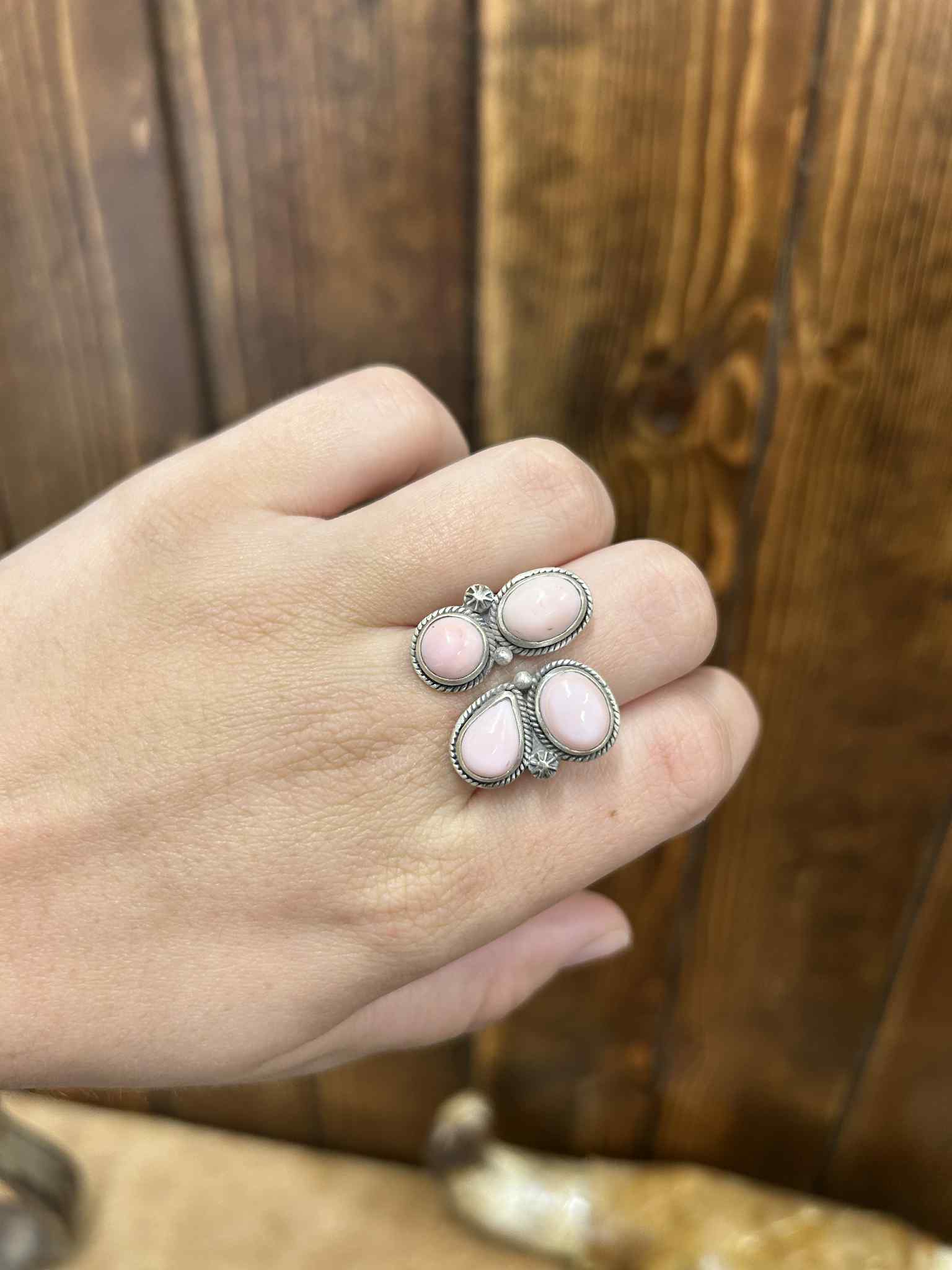 Mckenna Ring-Rings-LJ Turquoise-Lucky J Boots & More, Women's, Men's, & Kids Western Store Located in Carthage, MO
