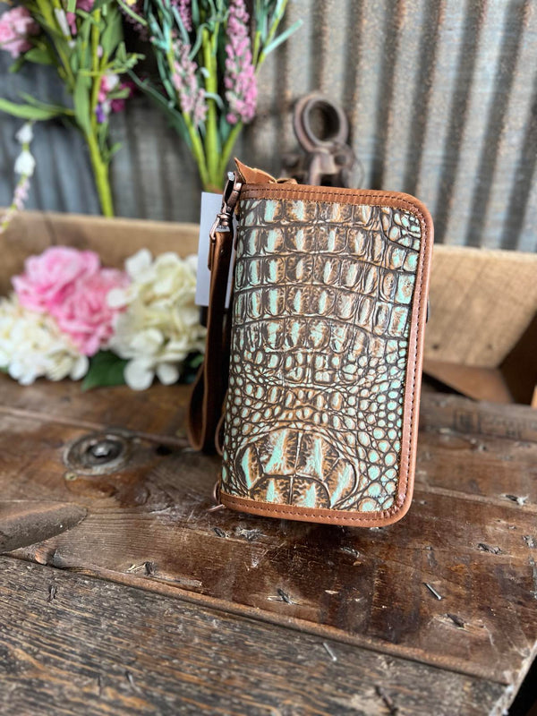 Double J Clutch Organizer-Clutches-DOUBLE J SADDLERY-Lucky J Boots & More, Women's, Men's, & Kids Western Store Located in Carthage, MO