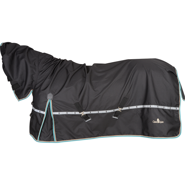 Classic Equine Windbreaker Turnout-Black-Horse Blankets-Equibrand-Lucky J Boots & More, Women's, Men's, & Kids Western Store Located in Carthage, MO