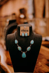 The Shiloh Necklace Set-Necklaces-LJ Turquoise-Lucky J Boots & More, Women's, Men's, & Kids Western Store Located in Carthage, MO