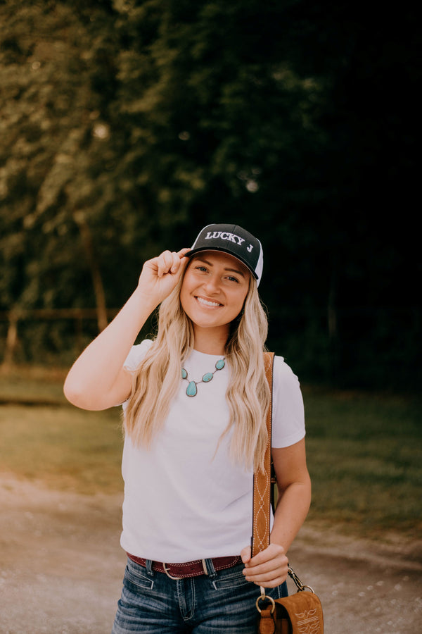 The Shiloh Necklace Set-Necklaces-LJ Turquoise-Lucky J Boots & More, Women's, Men's, & Kids Western Store Located in Carthage, MO