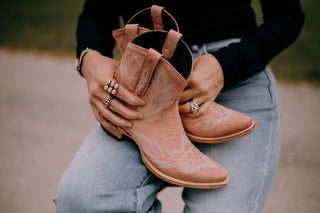 Lane Boots Lexington Blush Bootie-Women's Booties-Lane Boots-Lucky J Boots & More, Women's, Men's, & Kids Western Store Located in Carthage, MO